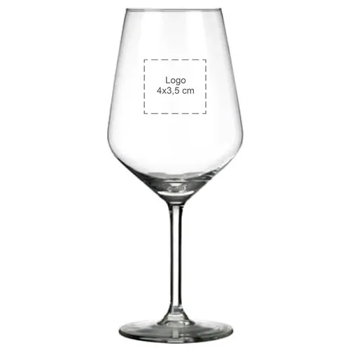 Verre à vin Carré 53 cl personnalisable - Lot de 6