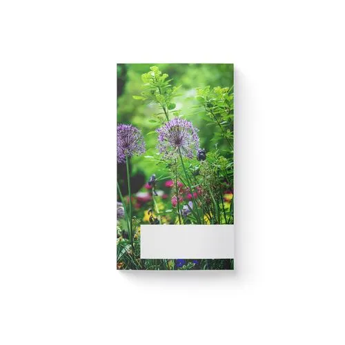 AGENDA ECO POCHE 2026 - THEME JARDIN-1 - 95 x 165 mm - QUINZAINIER 64 PAGES - COUVERTURE 380g QUADRI PAGES 1 ET 4 - PELLICULAGE BRILLANT RECTO - PIQURE 2 POINTS METAL