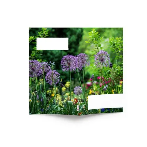AGENDA ECO POCHE 2026 - THEME JARDIN-1 - 95 x 165 mm - QUINZAINIER 64 PAGES - COUVERTURE 380g QUADRI PAGES 1 ET 4 - PELLICULAGE BRILLANT RECTO - PIQURE 2 POINTS METAL