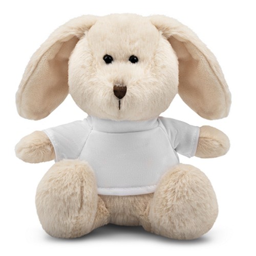 Peluche Lapin avec T-shirt Personnalisable - Cadeau Publicitaire