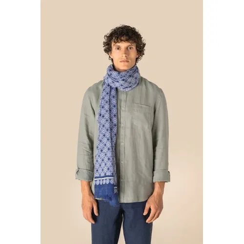 Chèche Coton Motifs Floraux Personnalisable - Accessoire Textile