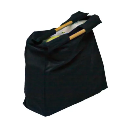 Sac Shopping Noir Personnalisable en Sérigraphie