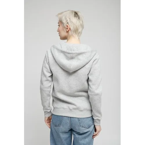 Hoodie Zippé Femme Bio Personnalisable - Molleton 300g