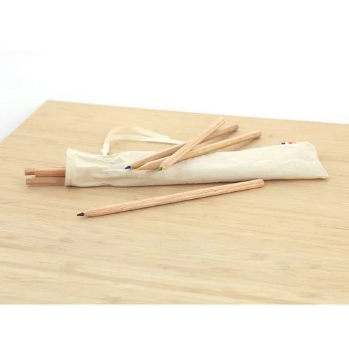 POCHETTE COTON 12 CRAYONS