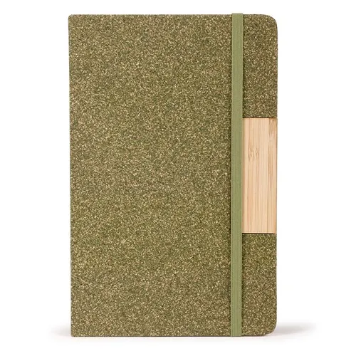 Bloc-notes écologique Marc de Thé & Liège personnalisable