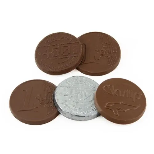 Médailles au chocolat 45 mm