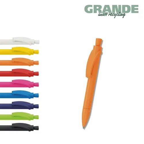 Stylo Bille Rétractable Recyclé Grande Matt - Personnalisable