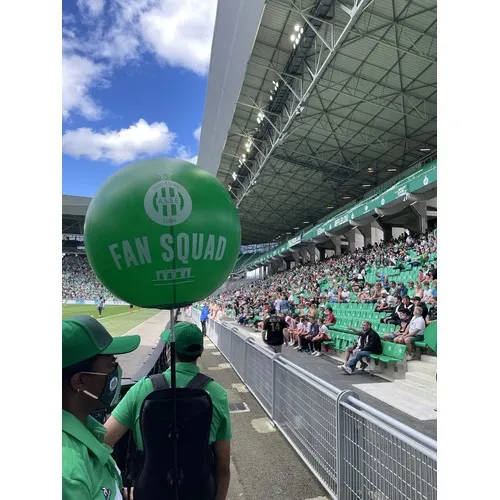 Ballon Publicitaire sur Sac à Dos - Support Mobile Street Marketing