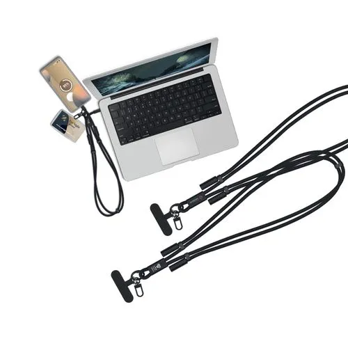 CÂBLE DE CHARGE LANYARD LONGUEUR RÉGLABLE POUR TÉLÉPHONE