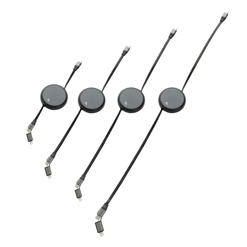 Câble rétractable 240W 2-en-1  en aluminium RCS Terra