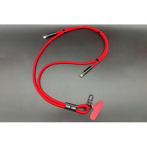 Câble USB-C Tour de Cou – Charge 60W & Transfert de Données