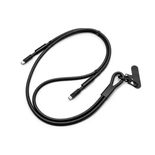 Câble USB-C Tour de Cou – Charge 60W & Transfert de Données