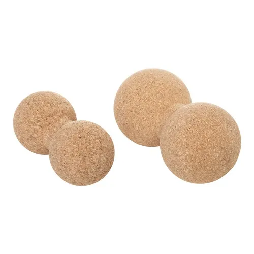 Cacahuète de massage en liège, 20x10cm, "Made in Europe"