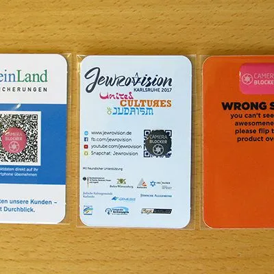 Cache-caméra ré-utilisable