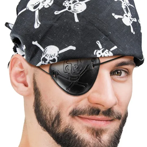 CACHE OEIL PIRATE PLASTIQUE