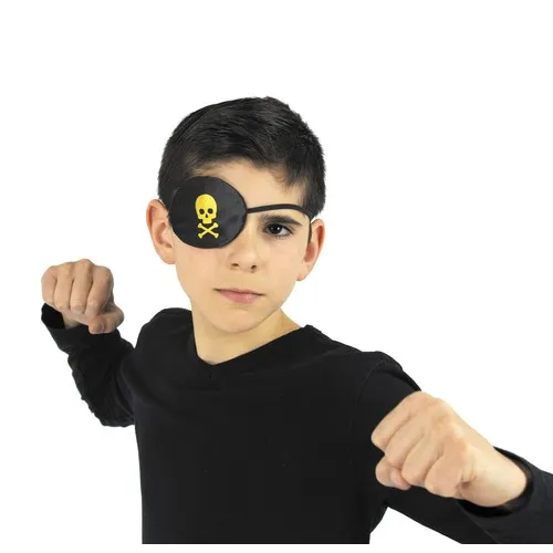 CACHE OEIL PIRATE TISSU ENFANT