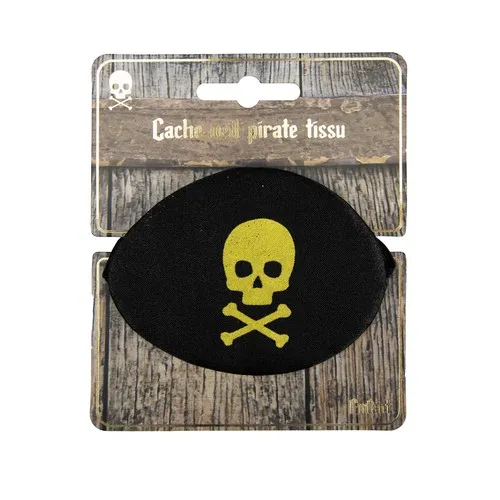 CACHE OEIL PIRATE TISSU ENFANT