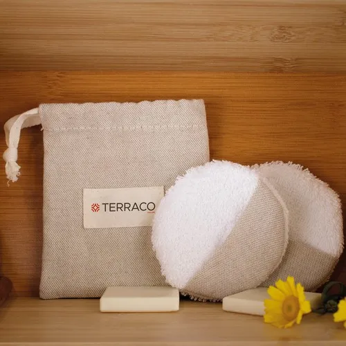 Kit Démaquillant Écologique Personnalisable en Lin et Coton