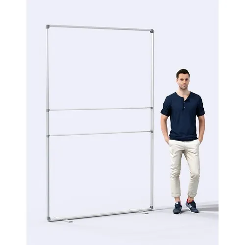 Cadre aluminium autoportant 150x200cm