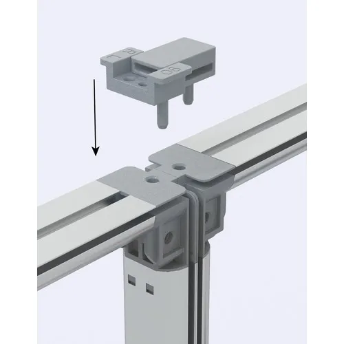 Cadre aluminium autoportant 240x230cm