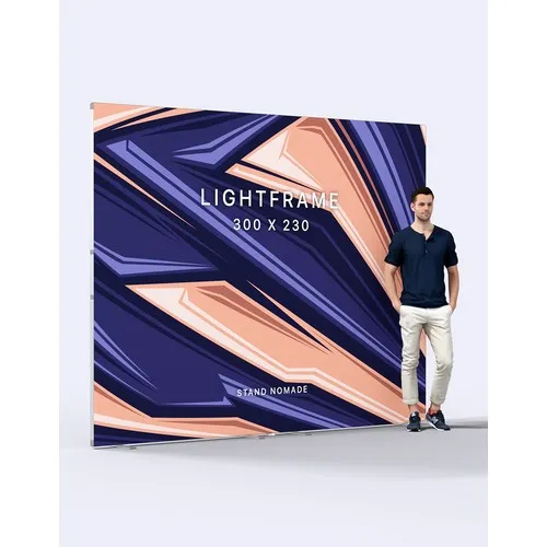 Cadre aluminium autoportant 300x230cm