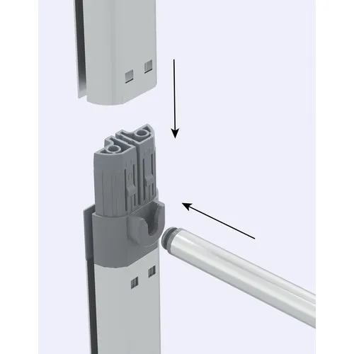 Cadre aluminium autoportant 600x230cm