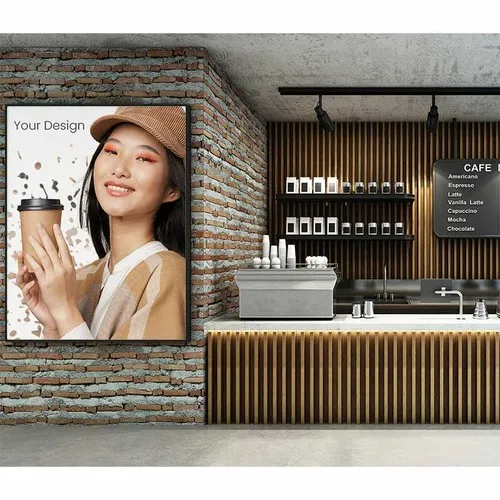 Cadres aluminium basic Noir