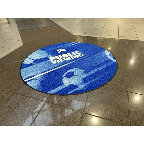 Tapis d'entrée personnalisé forme spéciale - Fabrication allemande