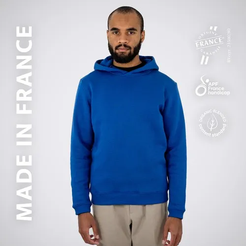 Sweat à Capuche Homme Bio Personnalisable - Molleton 300g