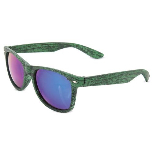 Lunettes de soleil bleues personnalisables - Protection UV 400