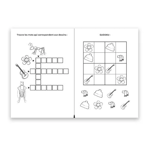 Cahier de jeux - 6-8 ans | Jean de la Fontaine