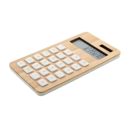 calculatrice en bambou BooCalc