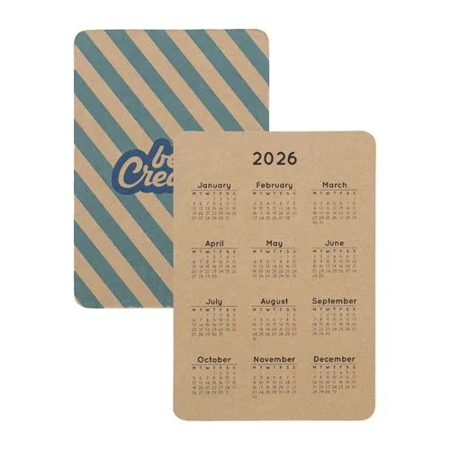 calendrier de poche personnalisable CreaDate Pocket Eco