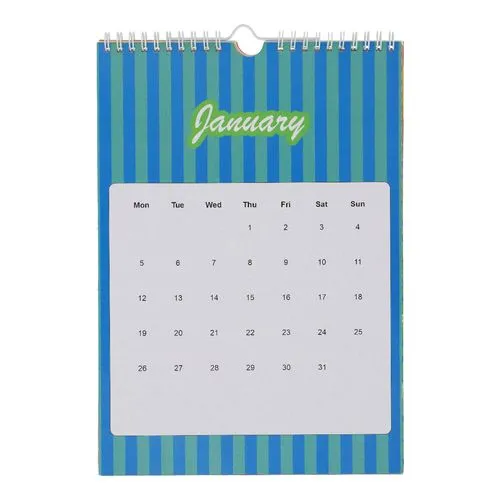 calendrier mural personnalisable CreaDate Wall A4