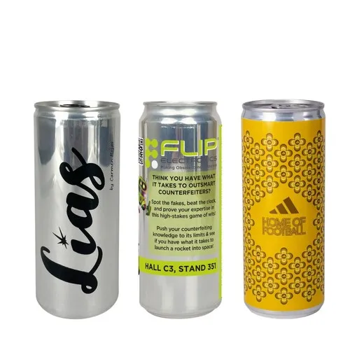 Canette de boisson énergétique 25cl personnalisée impression directe