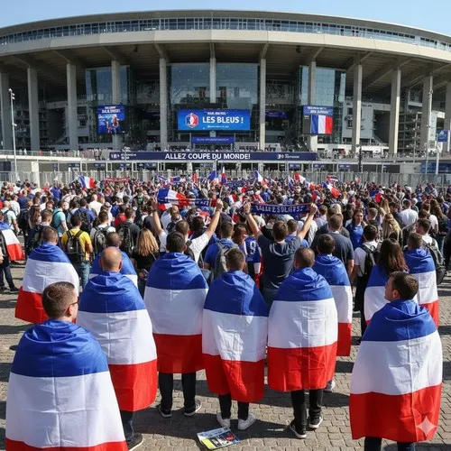 Cape de supporter France 90x150cm