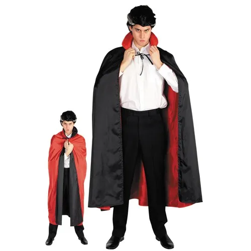CAPE REVERSIBLE NOIRE ET ROUGE