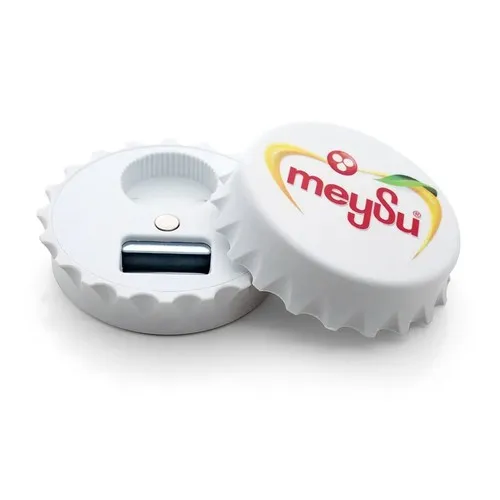 Capsule ouvre bouteille personnalisée aimanté