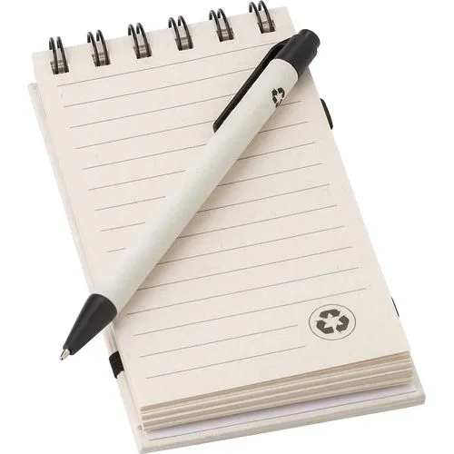 Carnet à spirale A6 en carton recyclé Martha