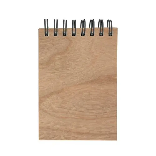 Carnet A7 papier laser bois