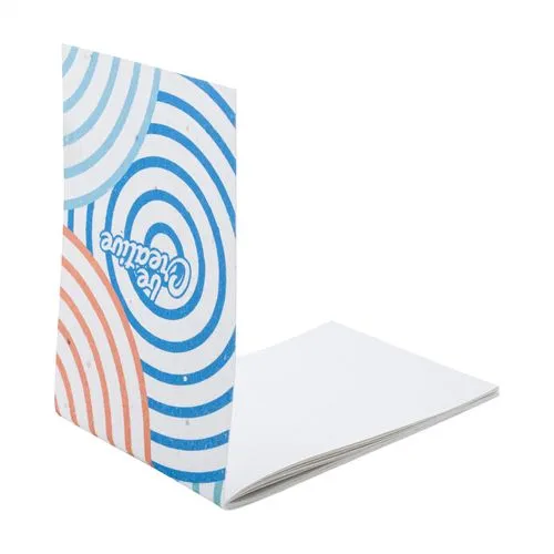 carnet de notes personnalisé en papier ensemencé CreaNote Mini Seed
