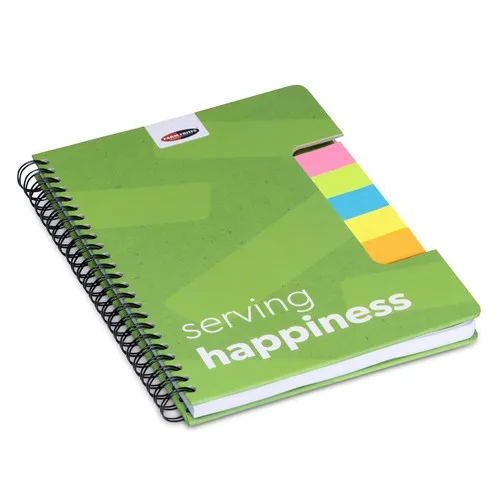 Carnets à couverture rigide et à spirale avec marque-pages