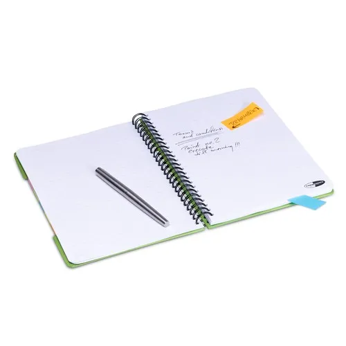 Carnets à couverture rigide et à spirale avec marque-pages