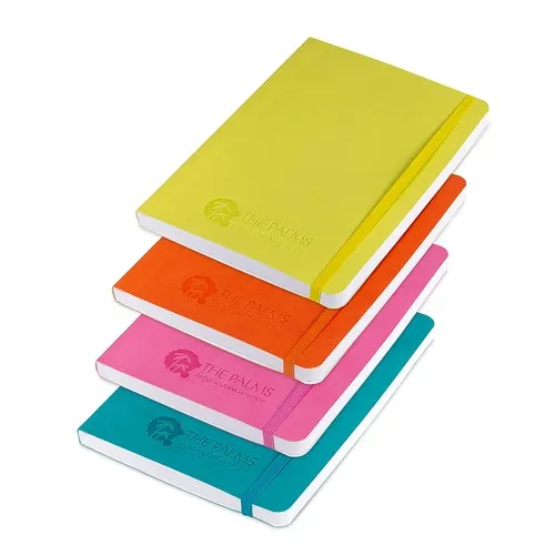 Carnets personnalisés avec couverture souple en PU – Formats A4, A5, A6 avec options premium