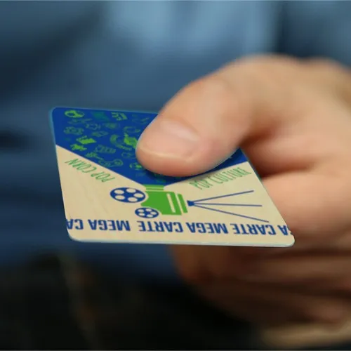 Carte de fidélité en bois Woodfid imprimée