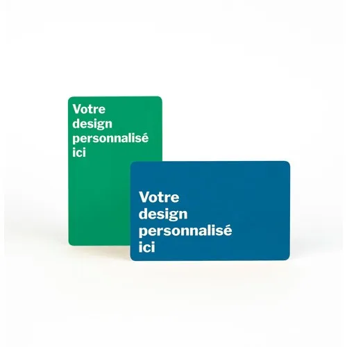 Carte de fidélité en bois Woodfid imprimée