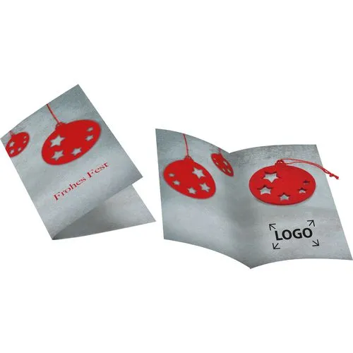 Carte de Noël Boule de Noël