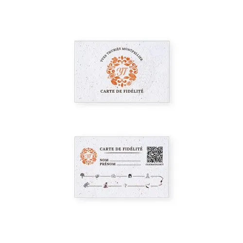 Carte de visite à planter Premium