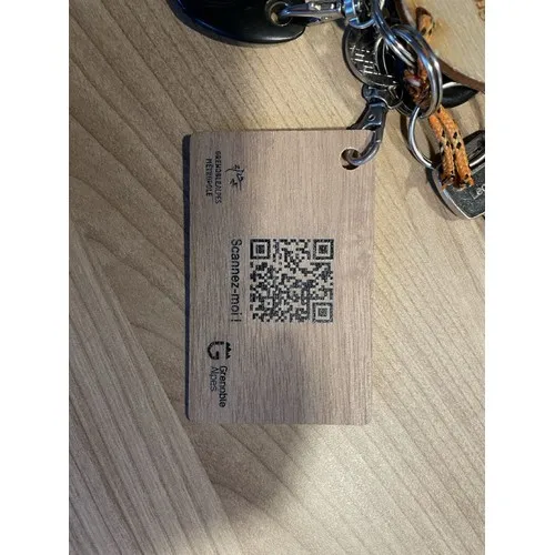 Carte de visite en bois made in France 🇫🇷