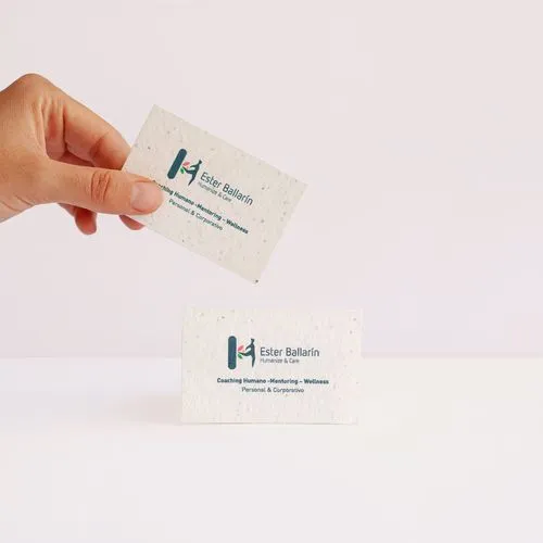 Carte de visite - pers. Recto/verso